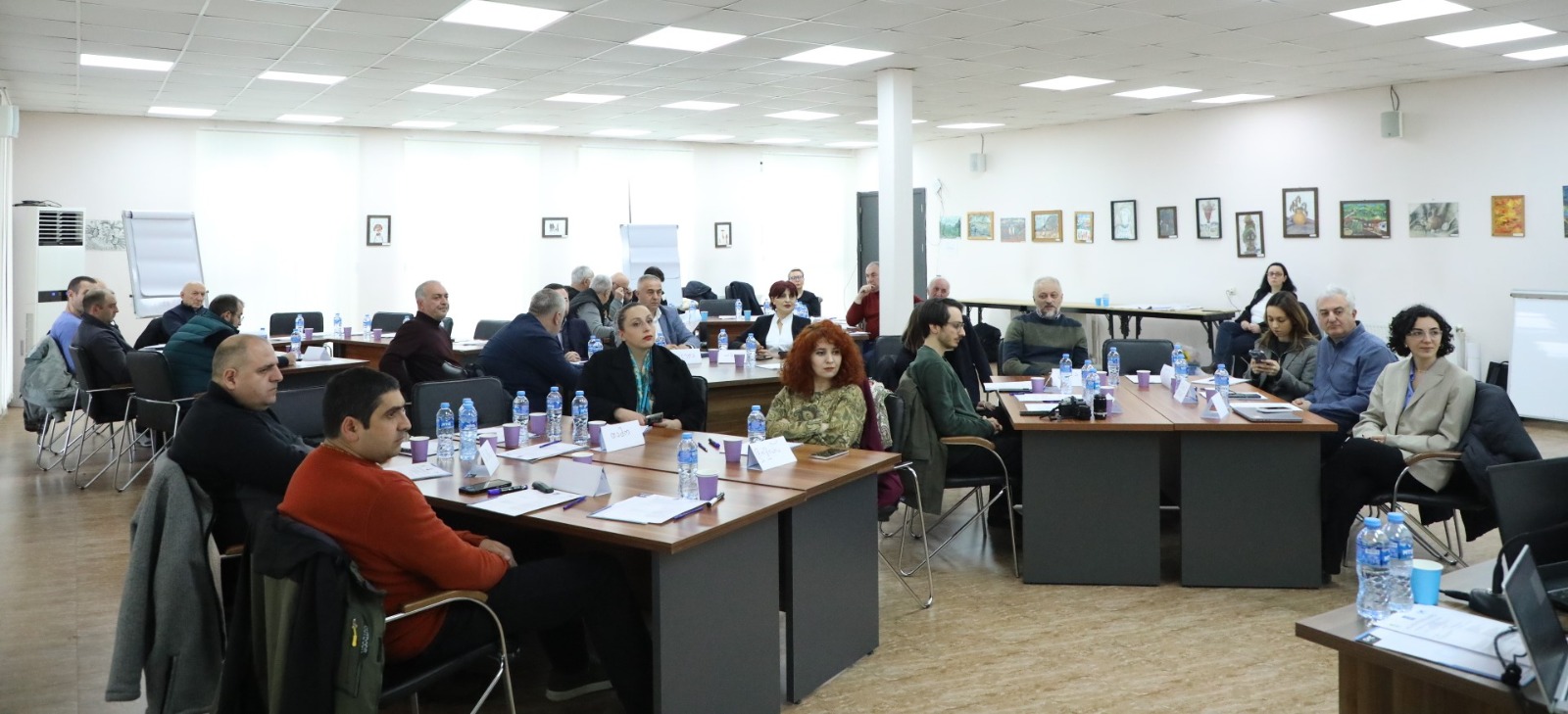 შეხვედრა ონის მუნიციპალიტეტის სივრცის დაგეგმარების, ქალაქ ონისა და სოფელ ღების განაშენიანების გეგმების შემუშავების პროცესში ჩატარებული კვლევითი სამუშაოების შედეგების შესახებ